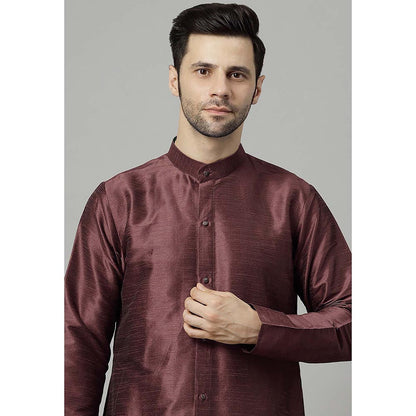 UTSAV FASHION Brown Solid Kurta and Pant
