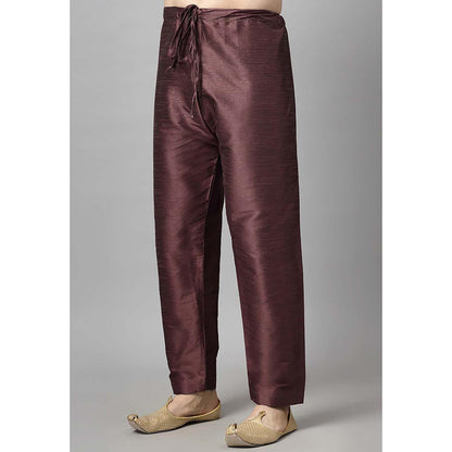 UTSAV FASHION Brown Solid Kurta and Pant