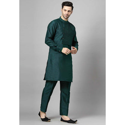 UTSAV FASHION Teal Solid Kurta and Pant