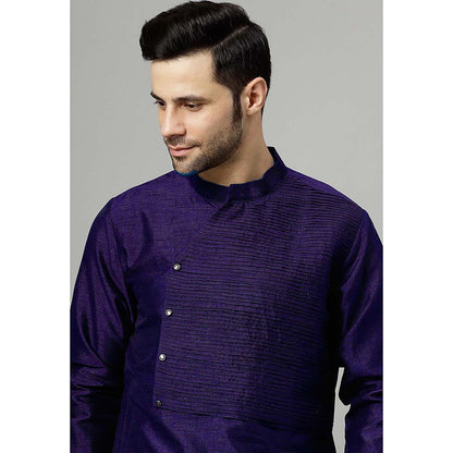 UTSAV FASHION Purple Solid Kurta and Pant