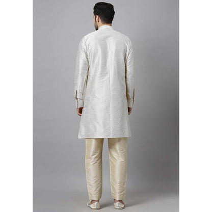 UTSAV FASHION Grey Solid Kurta and Pant