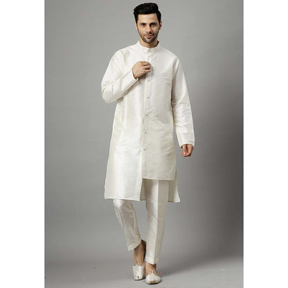 UTSAV FASHION Green Kurta and Pant with Waistcoat