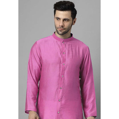 UTSAV FASHION Mandarin Collar Long Sleeves Straight Kurta and Pant