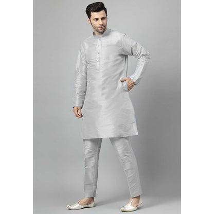 UTSAV FASHION Mandarin Collar Straight Kurta and Pant