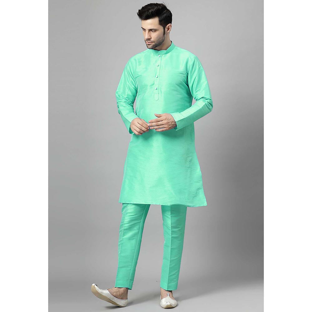 UTSAV FASHION Mandarin Collar Straight Kurta and Pant