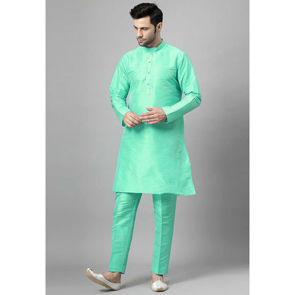 UTSAV FASHION Mandarin Collar Straight Kurta and Pant
