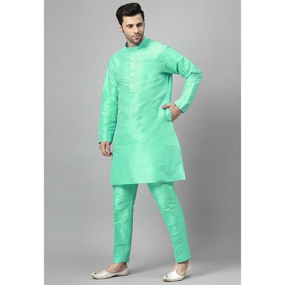 UTSAV FASHION Mandarin Collar Straight Kurta and Pant