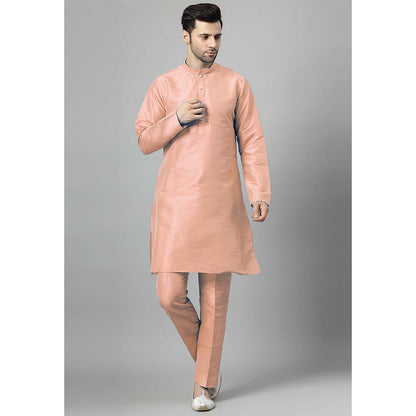 UTSAV FASHION Mandarin Collar Straight Kurta and Pant