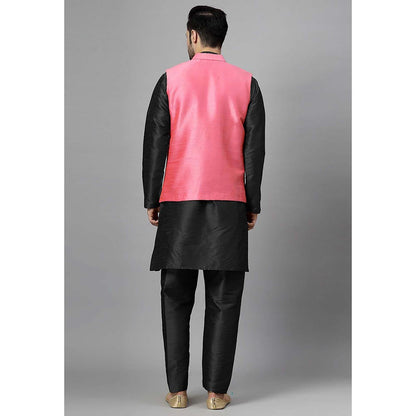 UTSAV FASHION Men Regular Beads and Stones Kurta with Pants