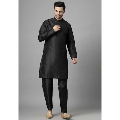 UTSAV FASHION Men Regular Beads and Stones Kurta with Pants