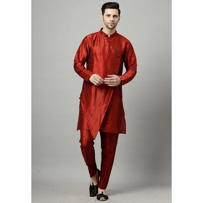 UTSAV FASHION Mandarin Collar Kurta and Pant