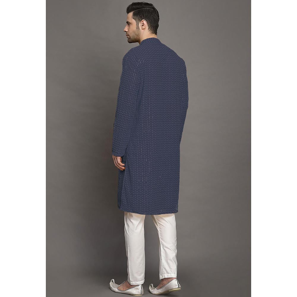 UTSAV FASHION Ethnic Motifs Embroidered Regular Thread Work Kurta and Pant