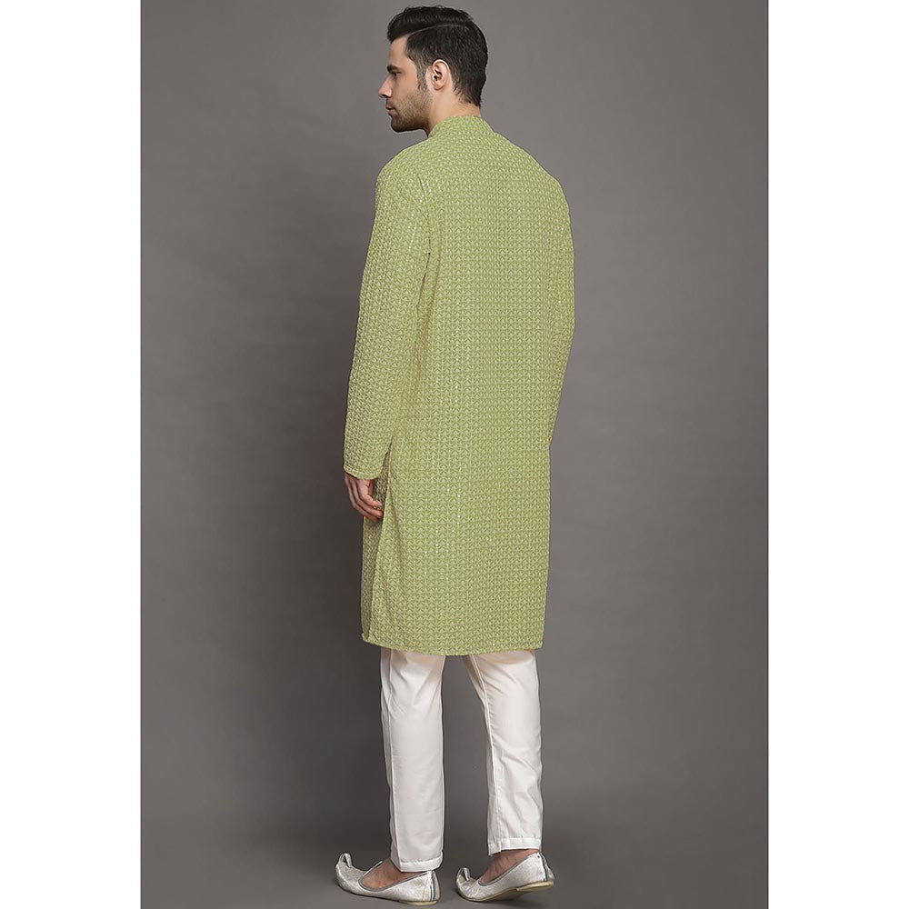 UTSAV FASHION Embroidered Regular Kurta and Pant
