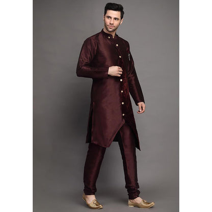 UTSAV FASHION Men Regular Kurta Churidar with Dupatta