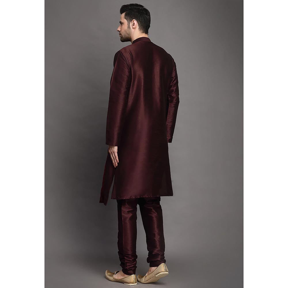 UTSAV FASHION Men Regular Kurta Churidar with Dupatta