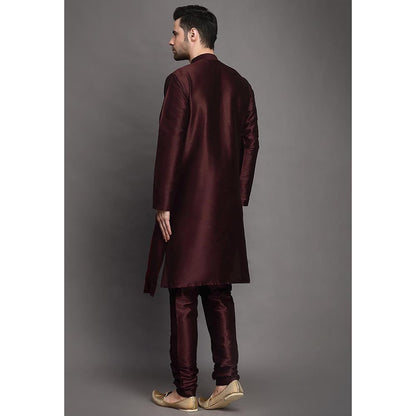 UTSAV FASHION Men Regular Kurta Churidar with Dupatta