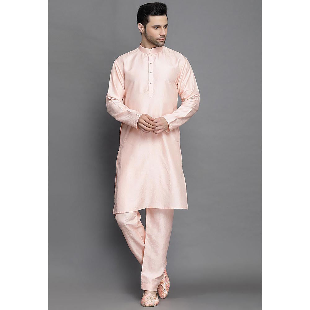 UTSAV FASHION Mandarin Collar Straight Kurta and Pant