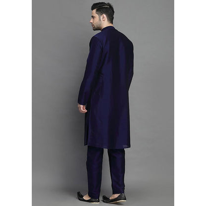 UTSAV FASHION Mandarin Collar Straight Kurta and Pant