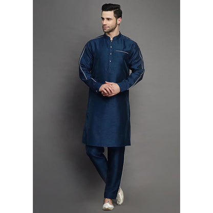 UTSAV FASHION Mandarin Collar Straight Kurta and Pant