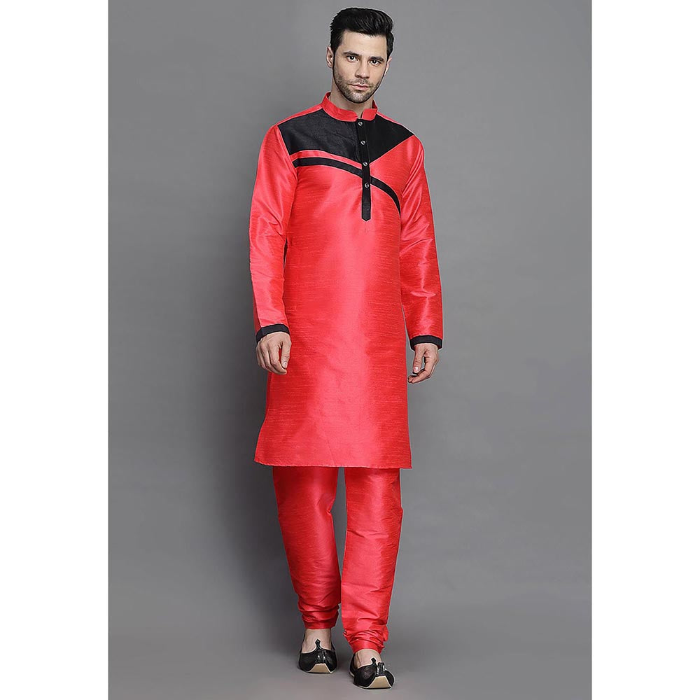 UTSAV FASHION Art Silk Straight Kurta with Churidar