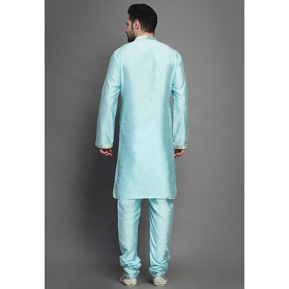 UTSAV FASHION Mandarin Collar Straight Kurta and Pant