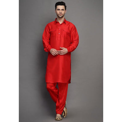 UTSAV FASHION Men Regular Kurta with Salwar