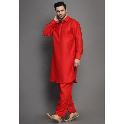 UTSAV FASHION Men Regular Kurta with Salwar