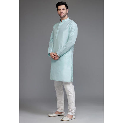 UTSAV FASHION Mandarin Collar Straight Kurta with Churidar
