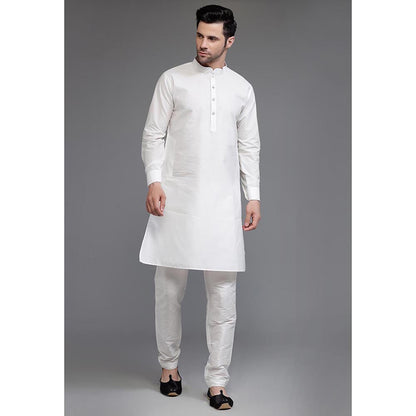 UTSAV FASHION Mandarin Collar Straight Kurta with Churidar