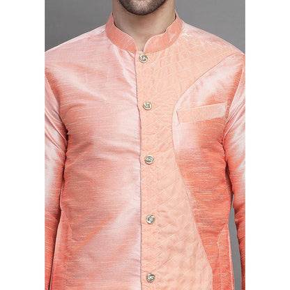 UTSAV FASHION Mandarin Collar Straight Kurta with Churidar