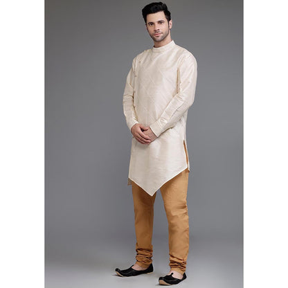 UTSAV FASHION Mandarin Collar Straight Kurta with Churidar