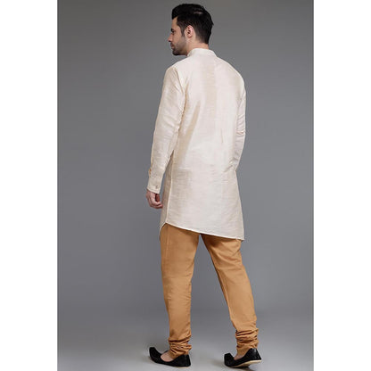 UTSAV FASHION Mandarin Collar Straight Kurta with Churidar