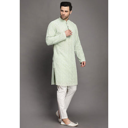 UTSAV FASHION Chikankari Straight Kurta and Pant