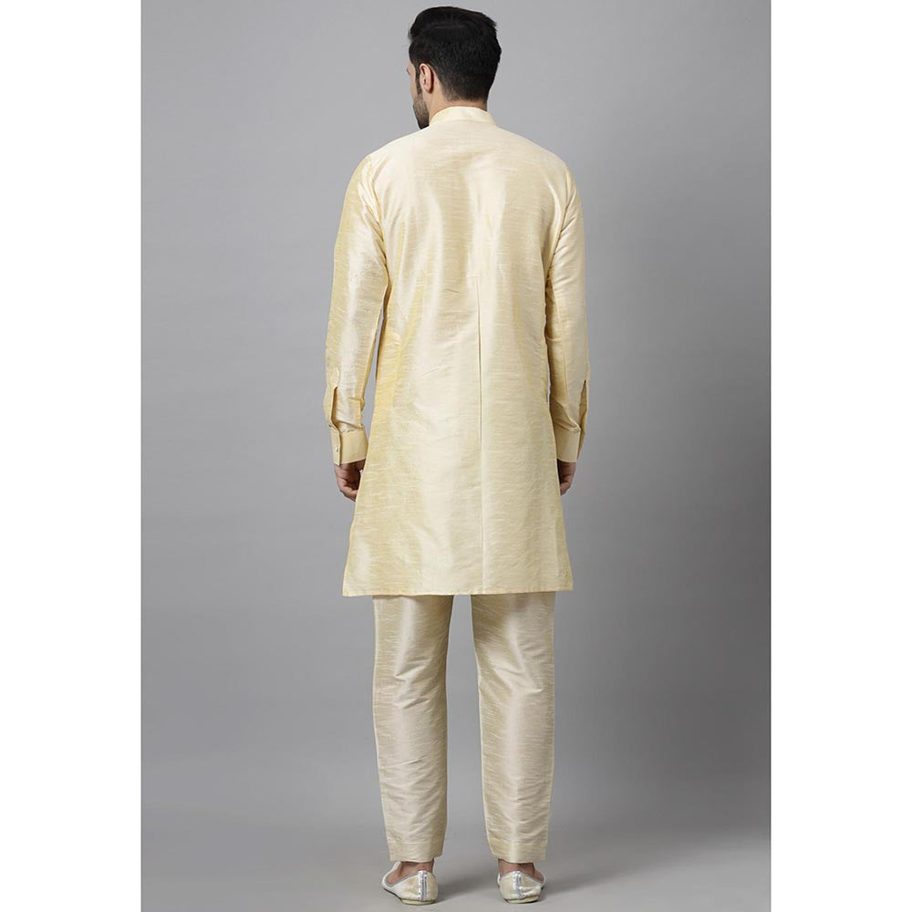 UTSAV FASHION Men Embroidered Regular Kurta with Pant