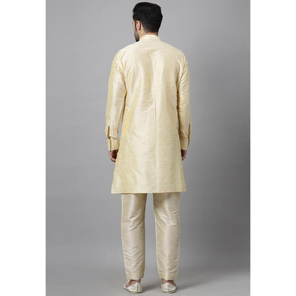 UTSAV FASHION Men Embroidered Regular Kurta with Pant