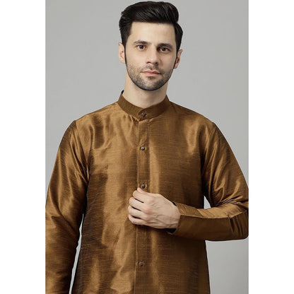 UTSAV FASHION Mandarin Collar Straight Kurta with Pant