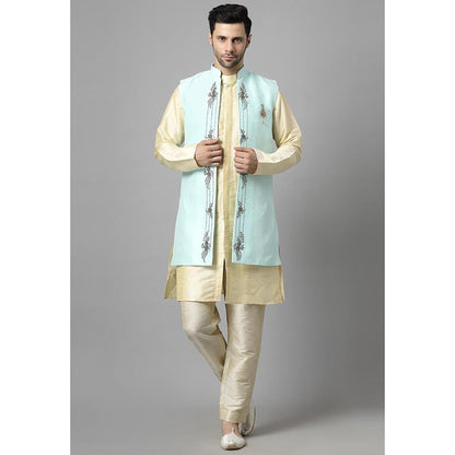 UTSAV FASHION Men Ethnic Motifs Kurta Pant with Jacket