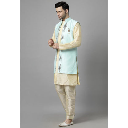 UTSAV FASHION Men Ethnic Motifs Kurta Pant with Jacket