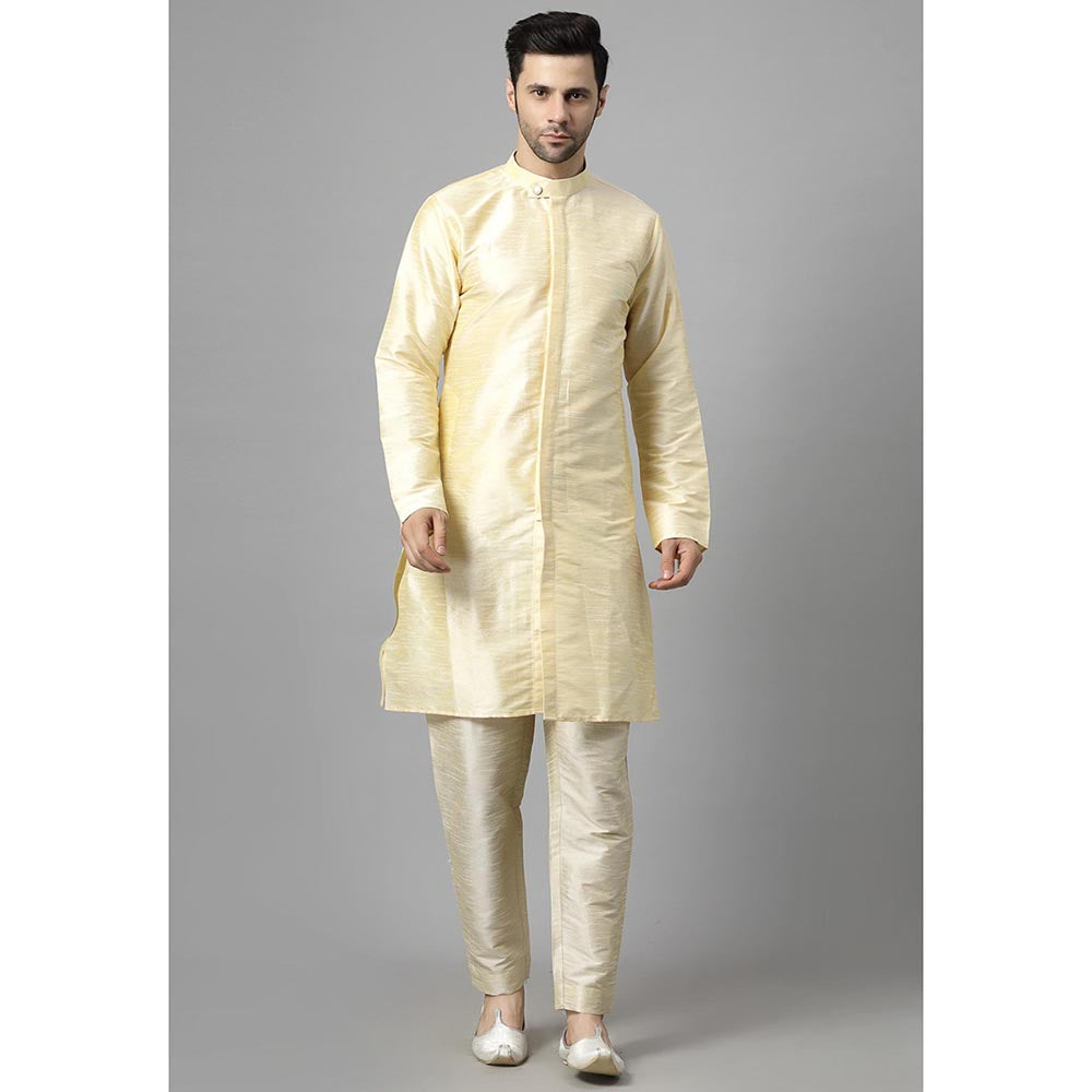 UTSAV FASHION Men Ethnic Motifs Kurta Pant with Jacket