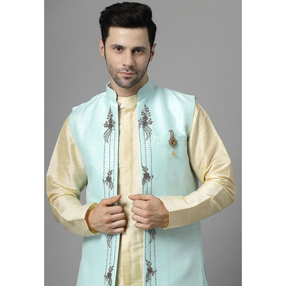 UTSAV FASHION Men Ethnic Motifs Kurta Pant with Jacket