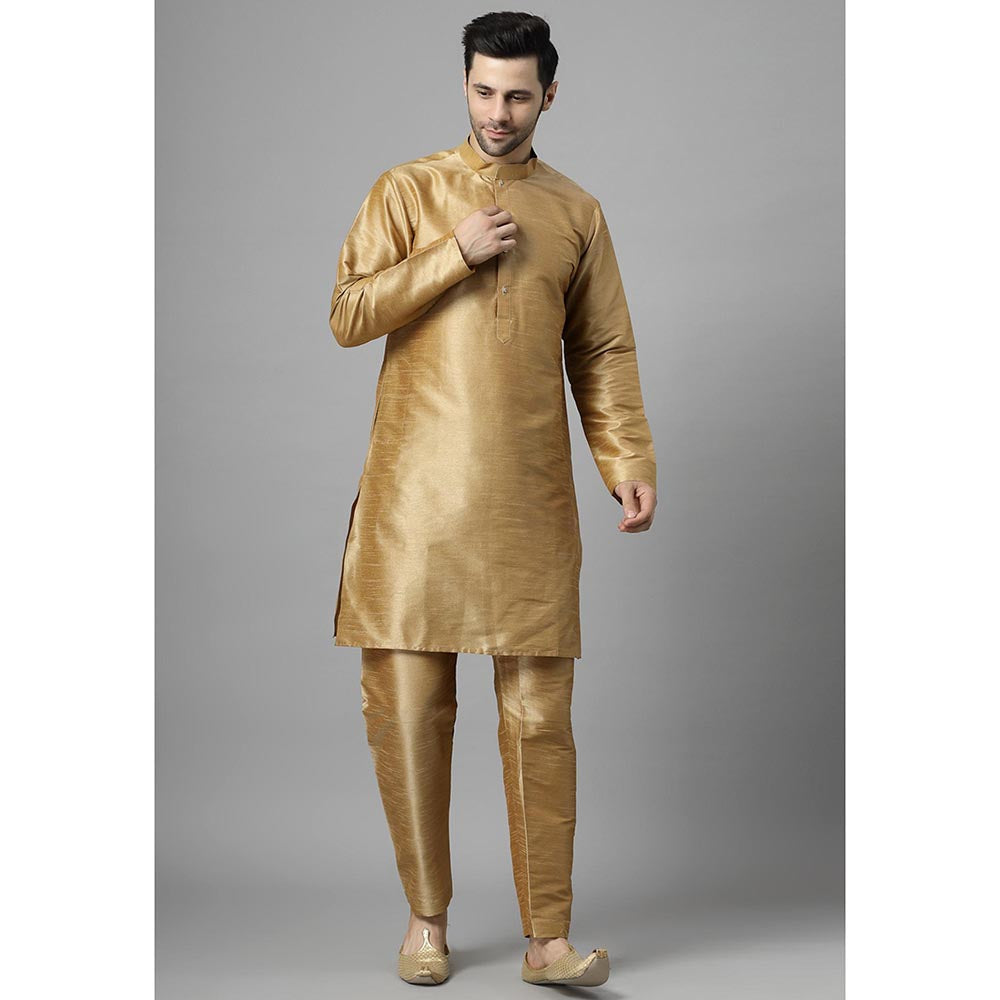 UTSAV FASHION Men Beads and Stones Kurta Pant with Jacket