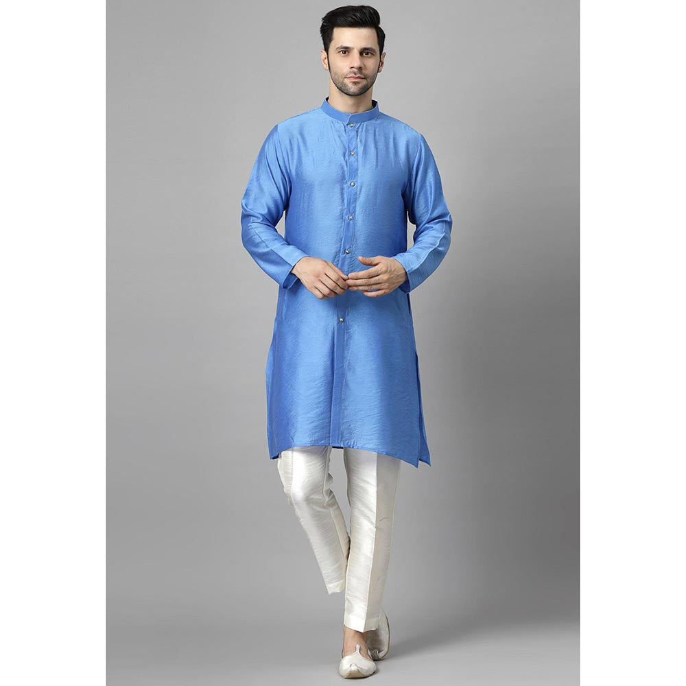 UTSAV FASHION Men Raw Silk Kurta and Pant