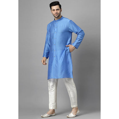 UTSAV FASHION Men Raw Silk Kurta and Pant