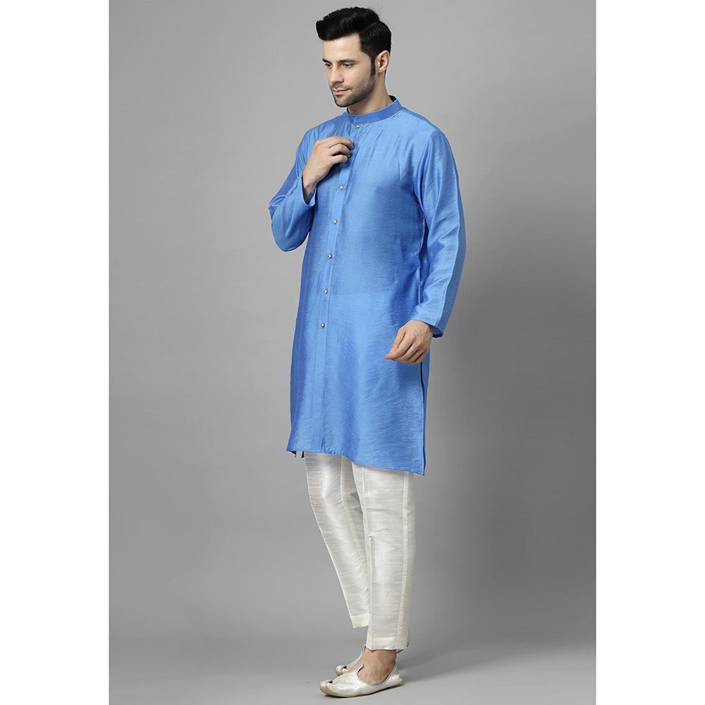 UTSAV FASHION Men Raw Silk Kurta and Pant