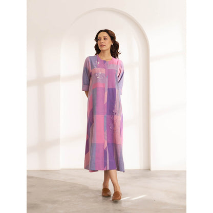Vaaya The Nubra Wildflower Printed Midi Dress