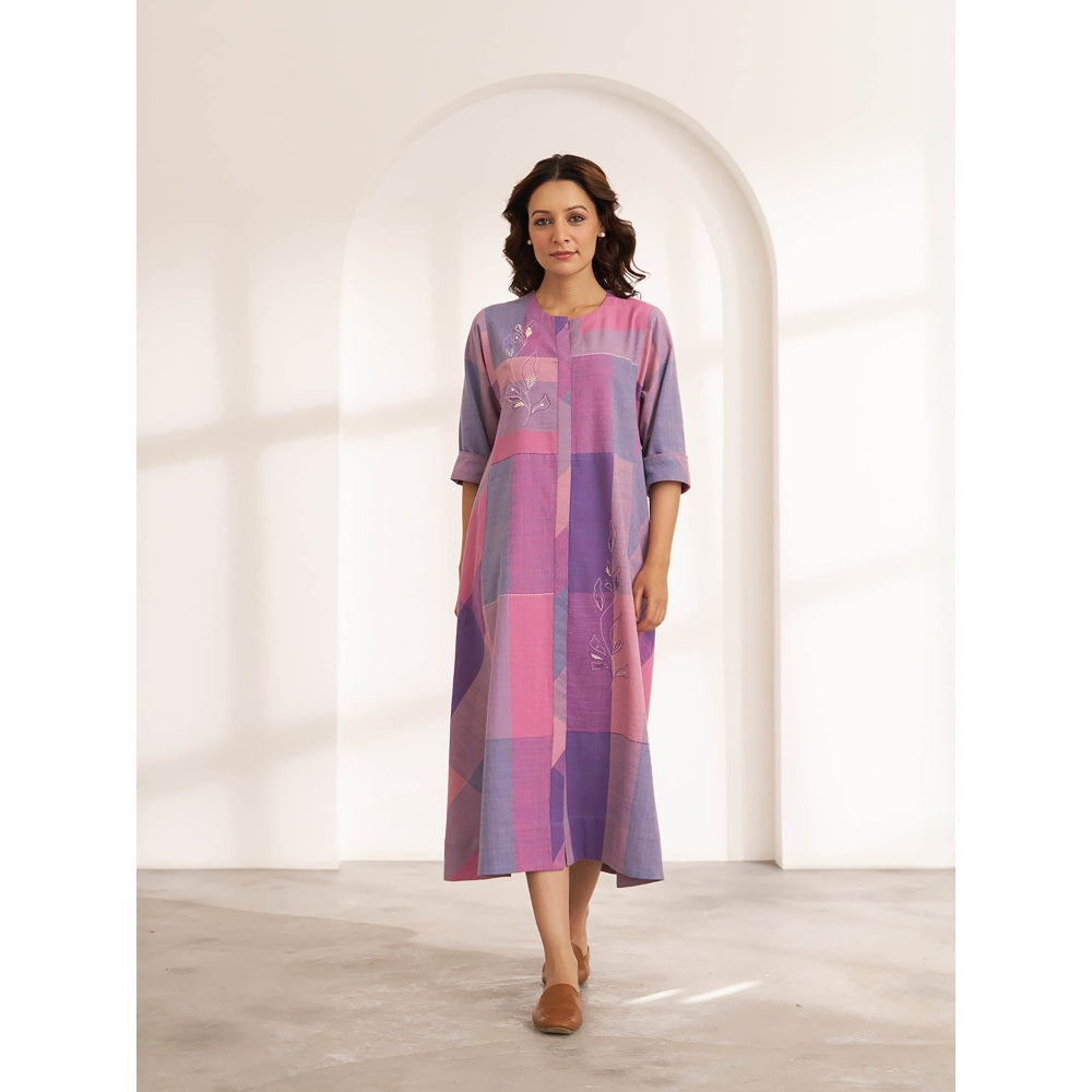 Vaaya The Nubra Wildflower Printed Midi Dress