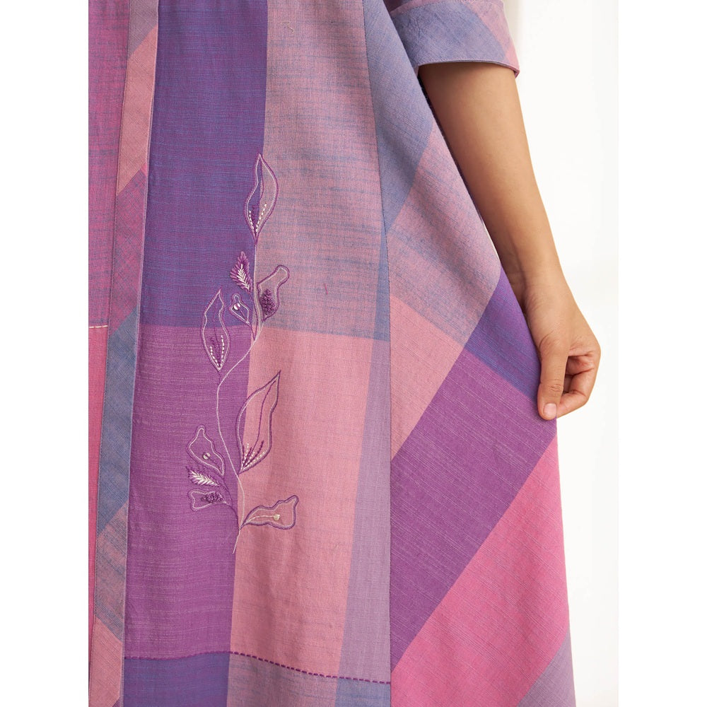 Vaaya The Nubra Wildflower Printed Midi Dress