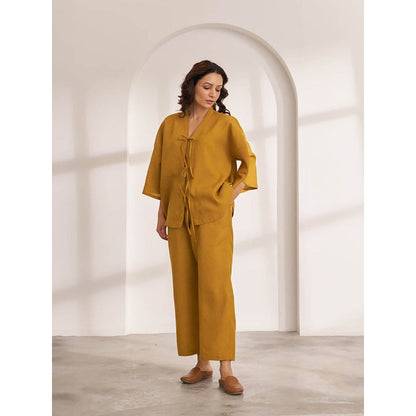 Vaaya The Gold Hour Hemp Co-Ord (Set of 2)