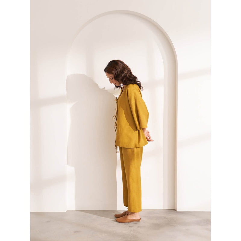 Vaaya The Gold Hour Hemp Co-Ord (Set of 2)