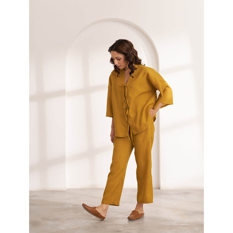 Vaaya The Gold Hour Hemp Co-Ord (Set of 2)